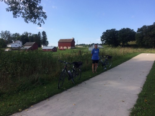 Along trout run trail