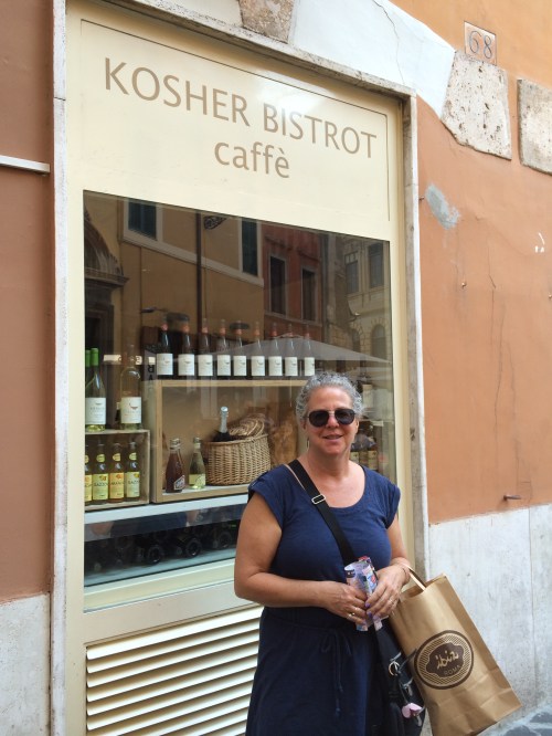 With my Ibiz shopping bag, Roma 2014