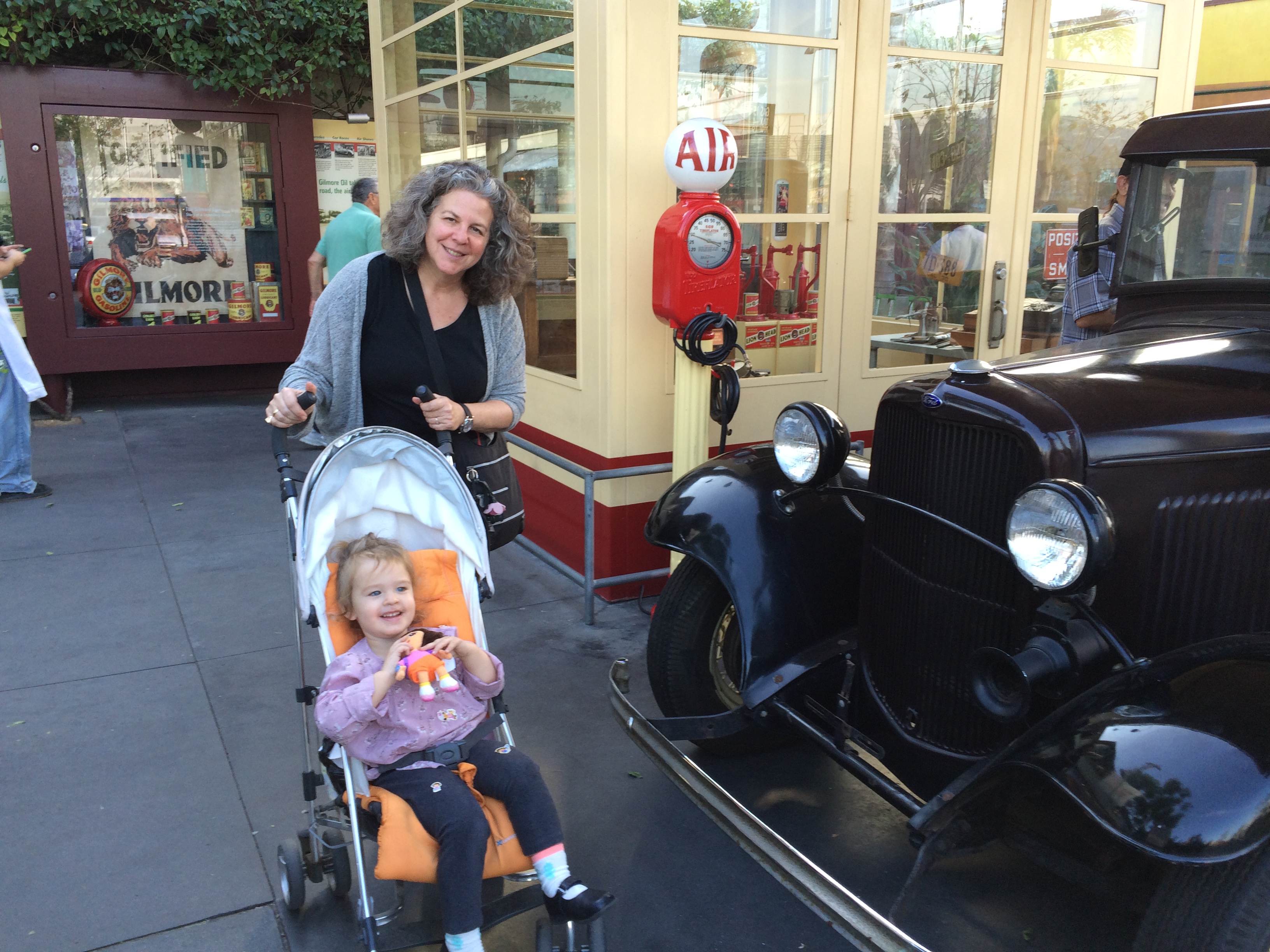 At the Farmers market in LA with my sweet niece Lucy 2015