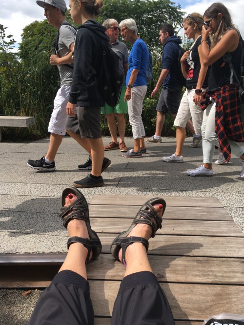 On the High line Friday 