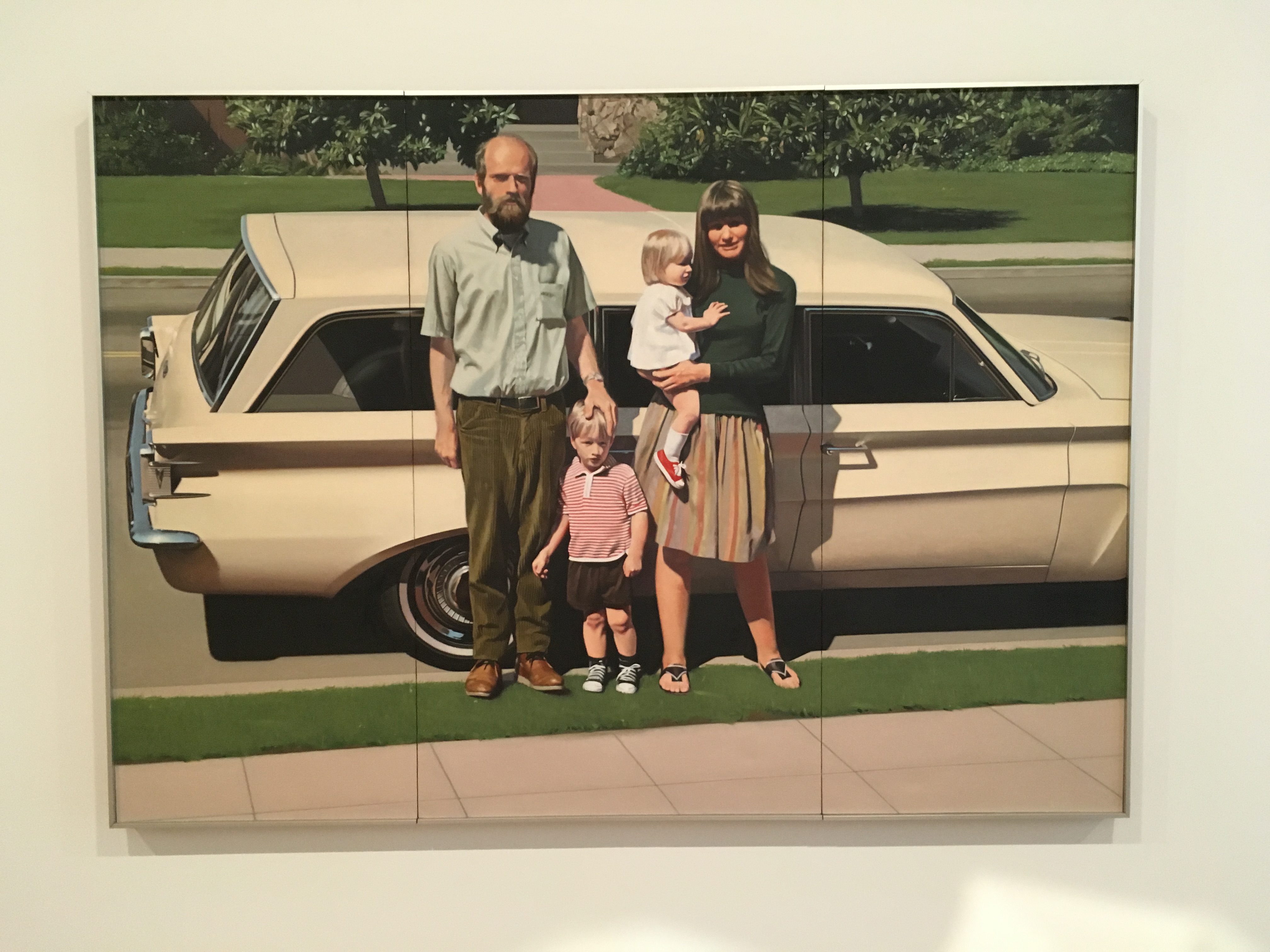Robert Bechtle, 61' Pontiac, 1968-69 oil on canvas